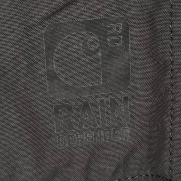 Carhartt Mens M Briscoe Rain Defender Force Utility Vest Gray Workwear Outdoor - Picture 6 of 8